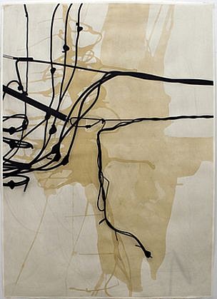 Randy Twaddle, Nervous System, 2012
Ink and coffee on paper, 60 1/2 x 43 1/2 in. (153.7 x 110.5 cm)
RTW-039