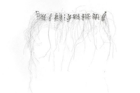 Rebecca Carter, Saudade (But I felt), 2011
Cotton, polyester and rayon thread, 7 x 8 x 2 in.
RCA-028