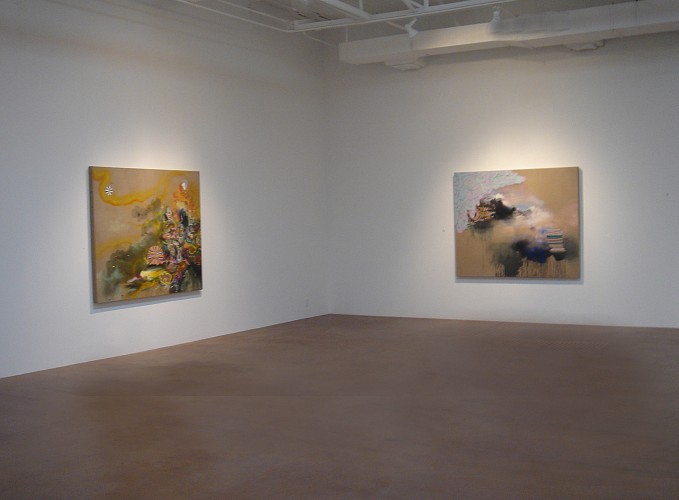 Freefall: Paintings by Jackie Tileston - Installation View