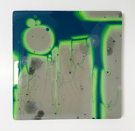 Kim Squaglia, Envy, 2018
Oil, acrylic, and resin on panel, 24 x 24 in.
KSQ-040