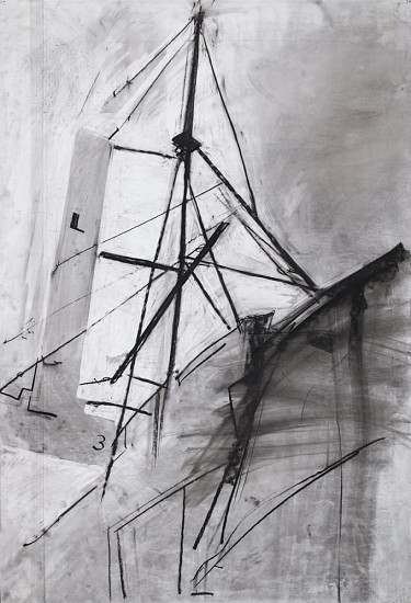 Kim Cadmus Owens, Sign (L3), 2000
Charcoal on paper, 36 x 24 in.
KOW-114