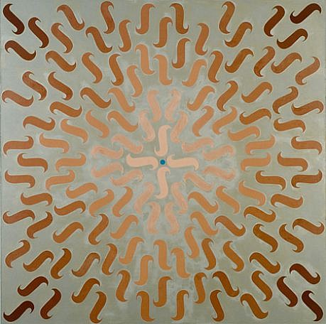 Christopher French, Forest of Tells, 2009
Oil and acrylic on canvas, 36 x 36 in. (91.4 x 91.4 cm)
CFR-040