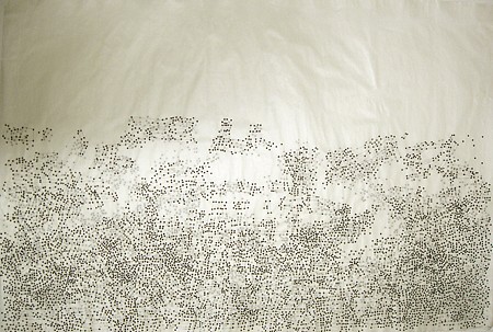 Theresa Chong, In Tehan, 2007
Pencil and Gouache on Rice Paper, 24 1/2 x 33 in. (62.2 x 83.8 cm)
TCH-001