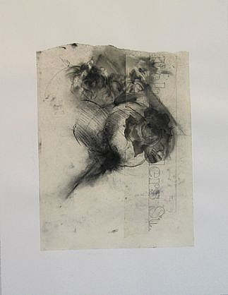 James Drake, One Reptile Will Devour the Other, 2006
Charcoal and tape on paper, 50 x 38 in. (127 x 96.5 cm)
JDR-026