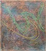 Jim Martin, SPF
2011, Acrylic, copper leaf, patina on canvas