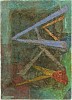 Jim Martin, AKA
2012, Acrylic, copper leaf, patina on paper