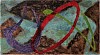 Jim Martin, COD
2012, Acrylic, copper leaf, patina on paper