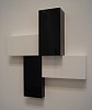 Margo Sawyer, Black and White
2005, Powder coat on steel and aluminum