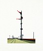 William Steiger, Semaphore I
2003, Etching and Aquatint on Rives BFK paper