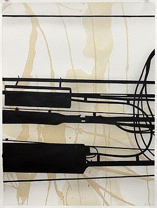 Randy Twaddle, DLD No. 27, 2012
Ink and coffee on paper, 16 1/8 x 12 1/8 in. (41 x 30.8 cm)
RTW-035