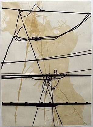 Randy Twaddle, Echos, 2012
Ink and coffee on paper, 60 1/2 x 43 1/2 in. (153.7 x 110.5 cm)
RTW-038