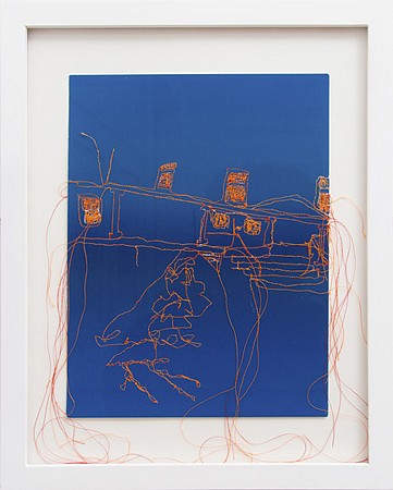 Rebecca Carter, Places We Used To Live 12, 2014
rayon thread on cotton rag, 14 x 11 in. (35.6 x 27.9 cm)
RCA-014