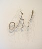 Rebecca Carter, Borrowed Words: oh!
2015, cotton, polyester and rayon threads