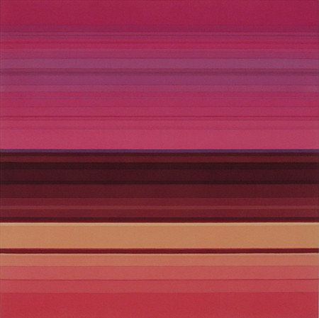 Anna Bogatin Ott, Untitled (Sunrise Ruby), 2016
Acrylic on canvas, 24 x 24 in.
ABN-038
