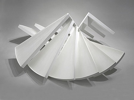 Joan Winter, Lighted Crossing, 2010
Steel and cast resin, 32 x 68 x 75 in.
JWI-145