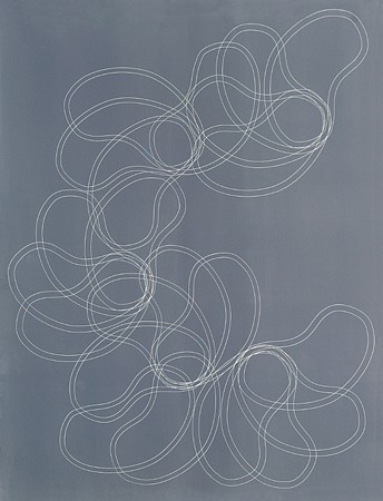 Joan Winter, Push (Slate), 2008
Monoprint/Photopolymer gravure and relief etching on BFK paper, 40 x 30 in.
JWI-158