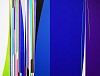Dion Johnson, Sonic Sky
2016, Acrylic on canvas (diptych)
