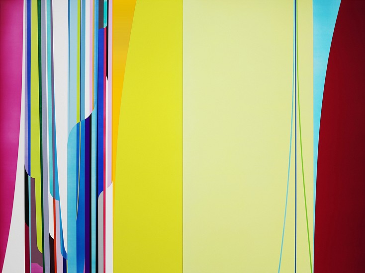 Dion Johnson, Spring, 2016
Acrylic on canvas (diptych), 60 x 80 in.
DJO-003