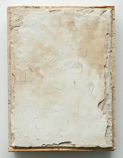 James Buss, Untitled cast, 2015
plaster, wood, 12 1/2 x 9 5/8 x 1 1/2 in.
JBU-012