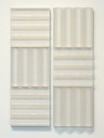 Joan Winter, Ripple 6, 2010
Cast resin on two painted panels, 32 x 21 1/2 x 2 in.
JWI-170