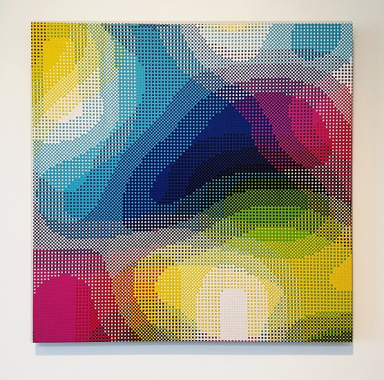 William Betts, January, Color Space Series, 2017
Acrylic on canvas, 36 x 36 in.
WBE-152