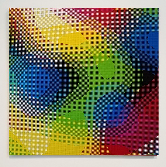 William Betts, Reverb, Color Space Series, 2017
Acrylic on canvas, 60 x 60 in.
WBE-158