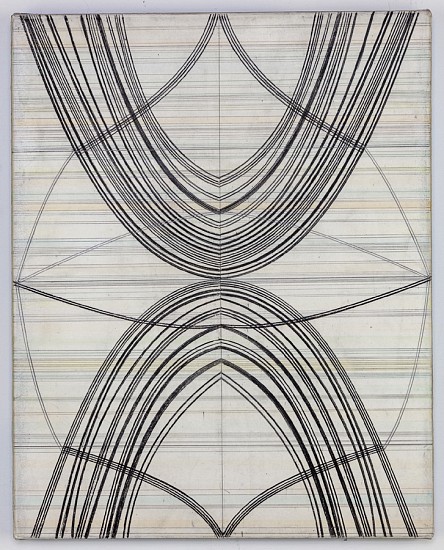 Michael Young, Updraft VIII, 2016-17
Graphite and Acrylic on Panel, 16 x 12 3/4 in.
MYO- 004