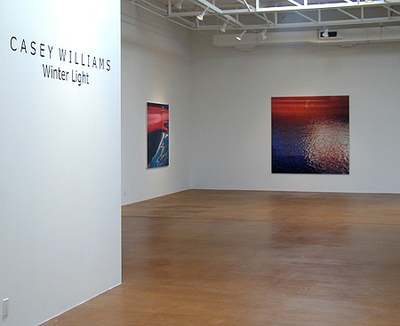 Casey Williams: Winter Light - Installation View