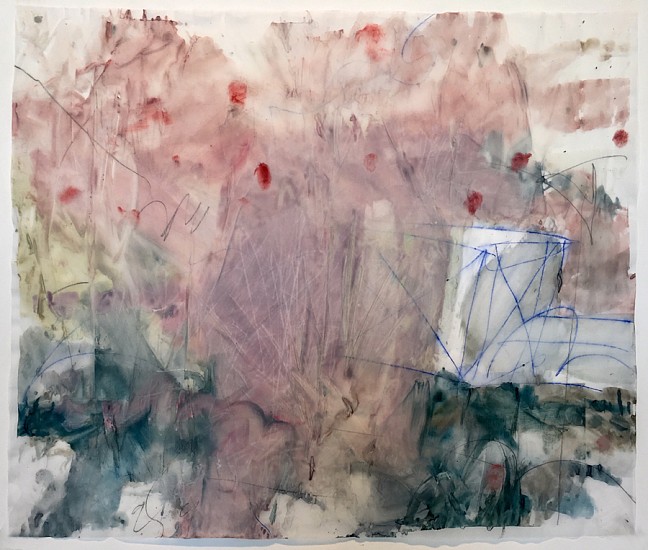 Stuart Arends, Moonlight on the River 51, 2018
Watercolor, ink, and pencil on tracing paper, 14 x 17 in.
SAR-012