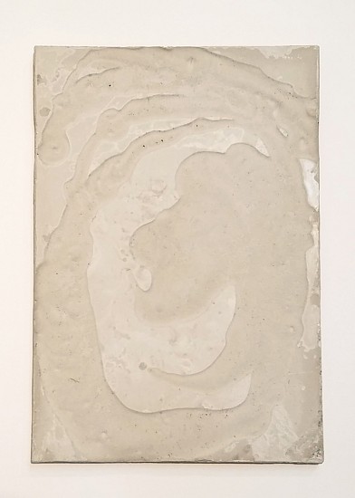James Buss, Untitled (epitaph, "Haunted Palace"), 2018
Hydrostone, 16 x 11 x 1 in.
JBU-023