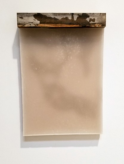 James Buss, Untitled cast, 2019
Wax, wood, aluminium , 14 1/2 x 10 1/2 x 1 1/2 in.
JBU-039