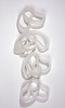 Joan Winter, Curves and Counterpoints - Couplet I, II, and III
2006, Cast resin