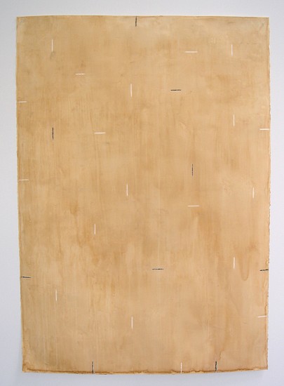 Otis Jones, Untitled (ochre), 2006
mixed media on paper, 60 x 42 in.
OJO-018