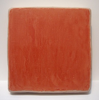 Work: Untitled - Red Oxide Square
