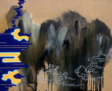Jackie Tileston, Shanghai Cloud, 2003
Oil and mixed media on linen, 60 x 72 in.
JTI-008