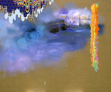 Jackie Tileston, Wish You Were Here, 2005
Oil and mixed media on linen, 60 x 72 in.
JTI-010