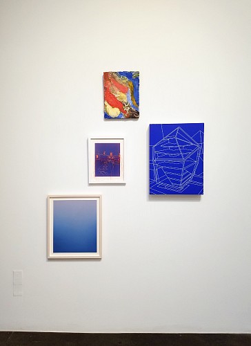 Summertime Blues: Collages, Drawings, Paintings, Photography, Sculpture, and Prints - Installation View