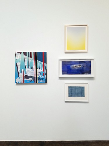 Summertime Blues: Collages, Drawings, Paintings, Photography, Sculpture, and Prints - Installation View