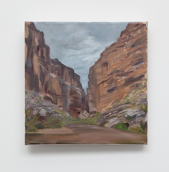Kim Cadmus Owens, A not so Fixed Starting Point (Santa Elena Canyon), 2019
Oil on canvas, 12 x 12 in.
KOW-073