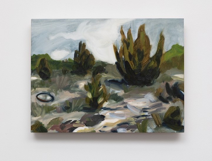 Kim Cadmus Owens, A not so Fixed Starting Point (I30 West Hampton exit North), 2018
Oil on wood panel, 12 x 16 in.
KOW-066