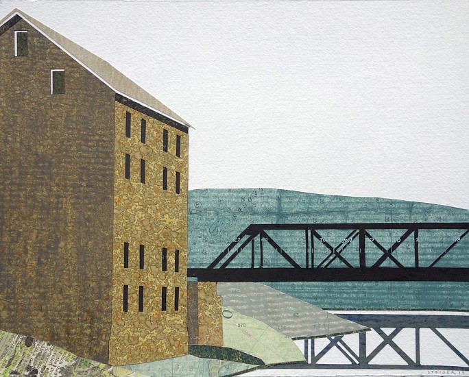 William Steiger, River Mill, 2019
collage of found and cut paper, gouache, glue, 8 x 10 in.
WST-072