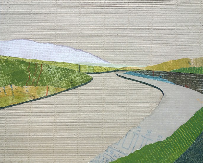 William Steiger, Bend in the River, 2019
collage of found cut and torn paper, washi paper, gouache, glue, 8 x 10 in.
WST-077