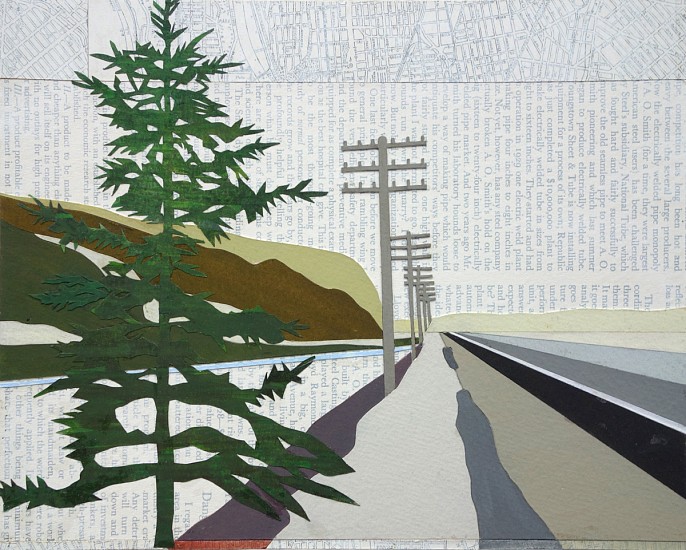 William Steiger, Stateline Route, 2019
collage of found and cut paper, gouache, glue, 8 x 10 in.
WST-085