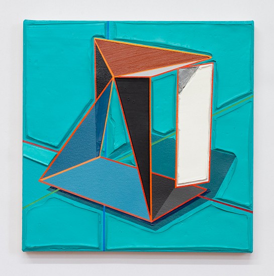 Tommy Fitzpatrick, Simulated Structure, 2019
Oil, acrylic on canvas on panel, 14 x 14 in.
TFI-076