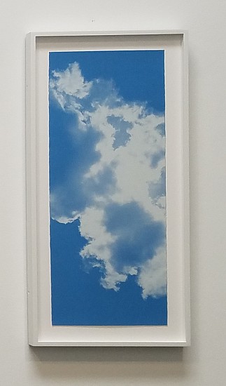 Joan Winter, Fleeting (Ultramarine blue/white), 2020
Archival digital print on oil painted BFK paper, 22 1/2 x 9 1/2 in.
JWI-231