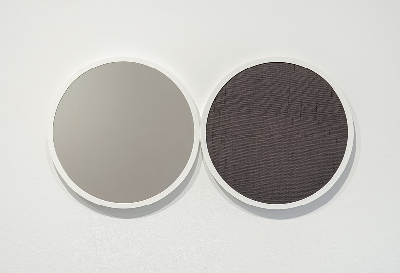 Ana Esteve Llorens, Untitled (Two Circular Ones), 2020
Hand woven cotton, natural dyes, foam, wood, 21 x 42 x 3 1/2 in.
AEL-003