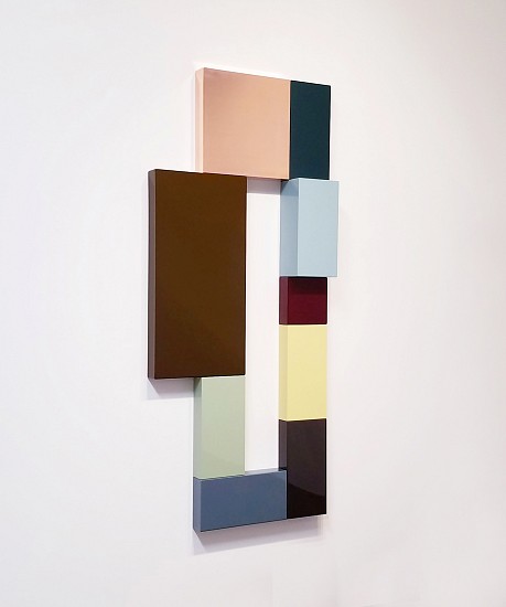 Margo Sawyer, Synchronicity of Color - Copper, 2020
Powder coat on steel and aluminum, 77 x 34 x 6 in.
MSA-091