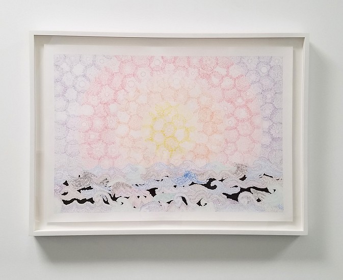 Todd Camplin, Sun Over Choppy Water, 2020
Ink on paper, 28 x 40 in.
TCA-081