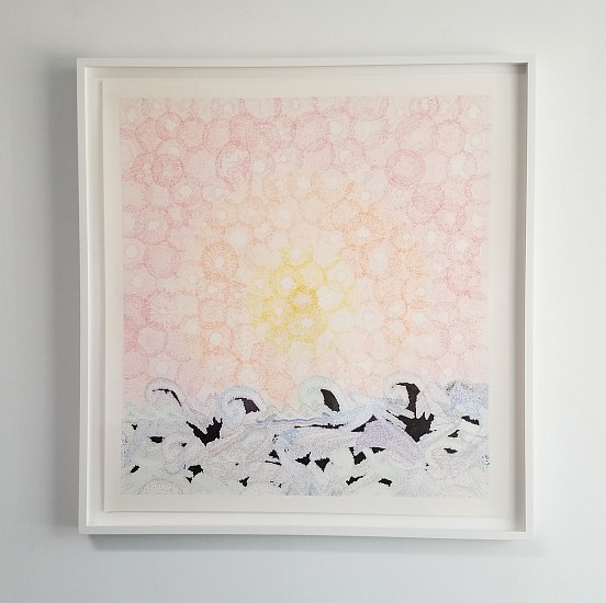 Todd Camplin, Titles of Paintings About Sun Over Water, 2020
Ink on paper, 39 x 37 in.
TCA-080