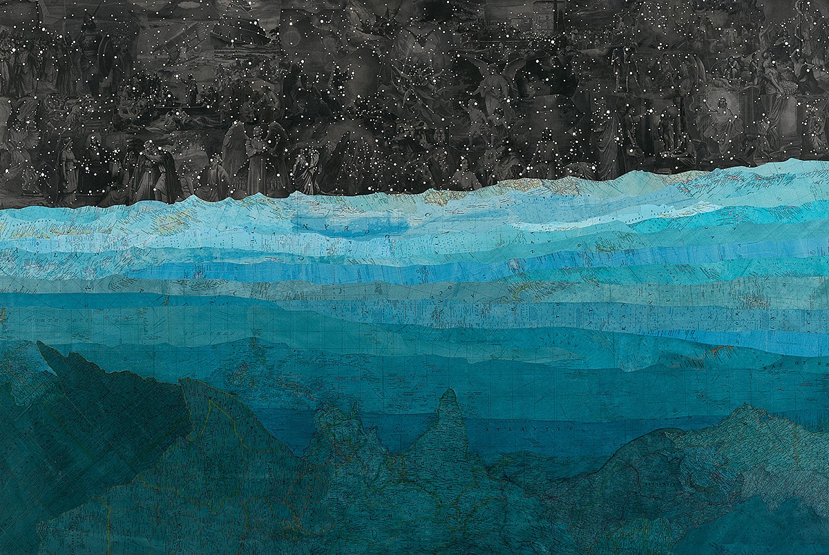 PRESS RELEASE: Matthew Cusick: Of All This World At Once, May 15 - Aug 7, 2021